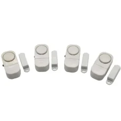 4 alarmes portes et fenêtres - Détecteur sécurité maison* Outlet