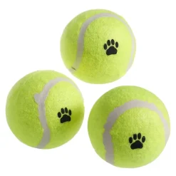 3 balles tennis Ø 6,25 cm en filet* Outlet