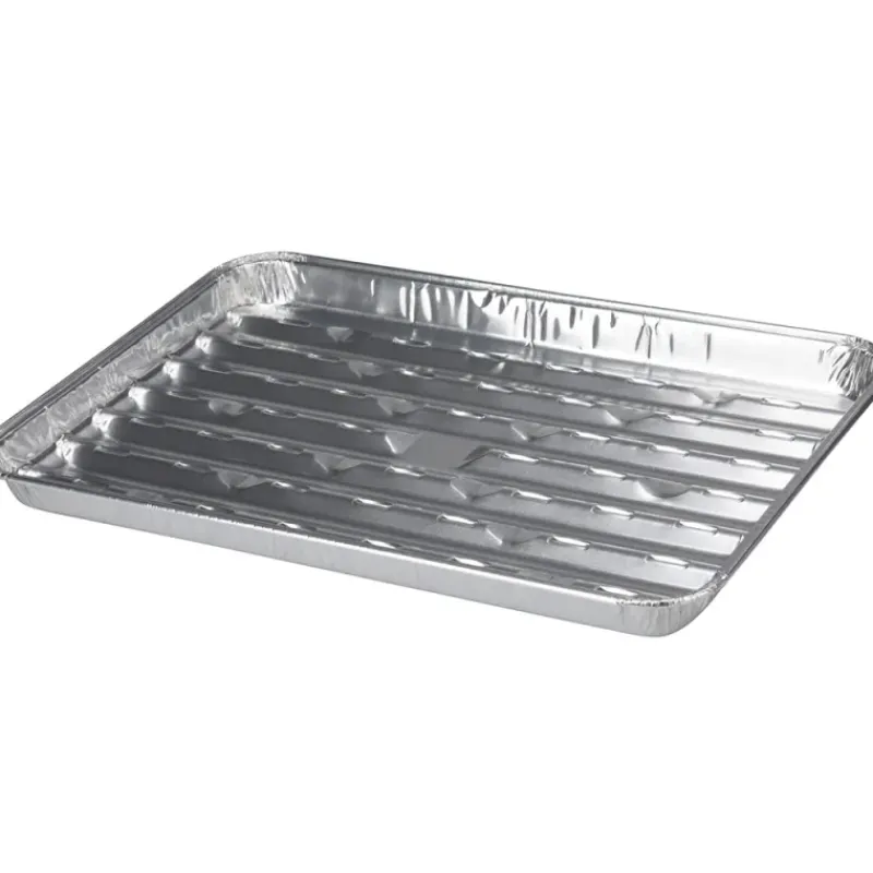 5 barquettes pour grillades bbq 34 x 23x 2,5 cm* Outlet