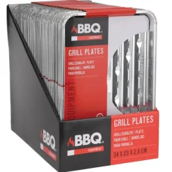 5 barquettes pour grillades bbq 34 x 23x 2,5 cm* Outlet