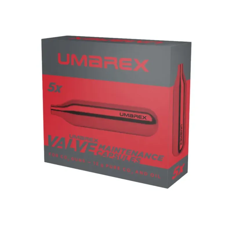 5 capsules entretien maintenance lubrification interne CO² 12g*UMAREX Clearance