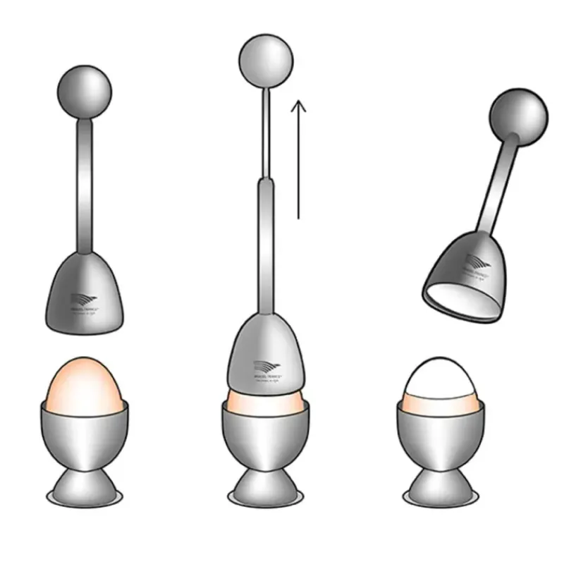 4 Coquetiers + 1 Toqueur*Pradel France New