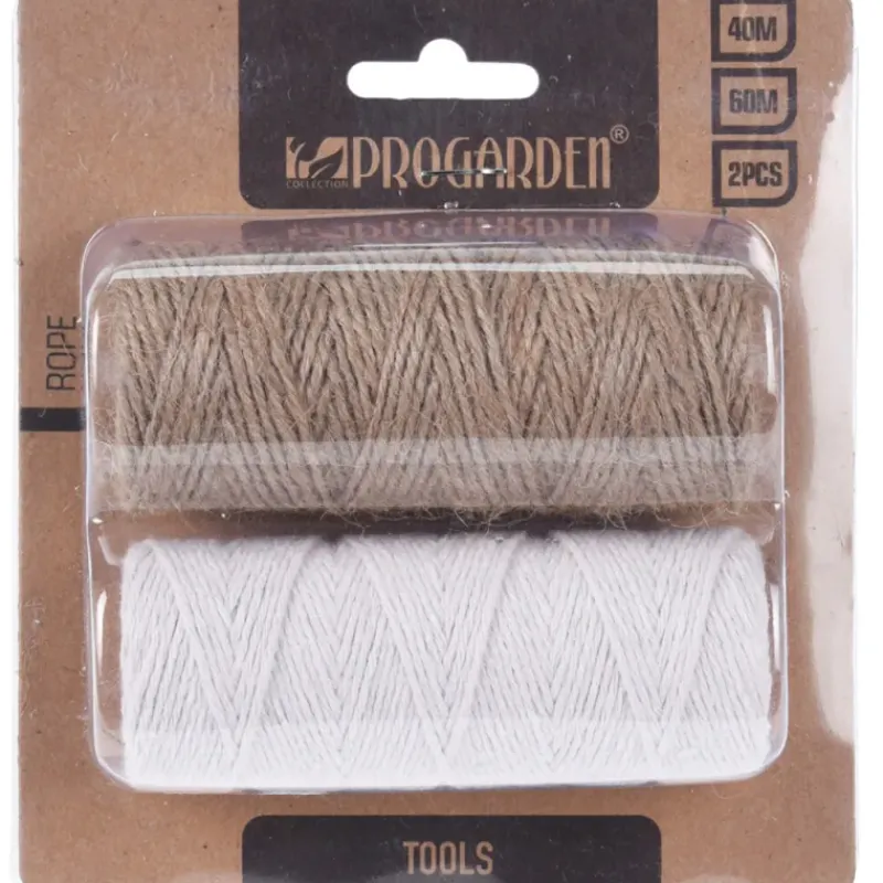 2 Cordes de jardin 60 et 40 m*Progarden Clearance