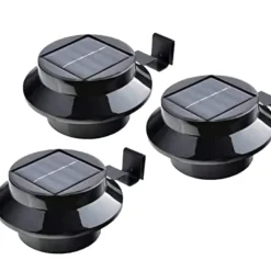 3 Lampes solaires pour gouttière* Discount