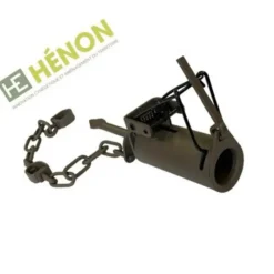 3 Pièges raton laveur couvre-main tube 9cm métal chaîne 30cm* New