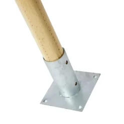 20 Piquets en Châtaignier Fraisé - Ø6cm x 1,5m - Certifiés PEFC* New