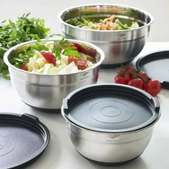 3 Saladiers avec couvercles*Pradel France