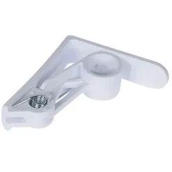 4 Serres-Nappes de table blanc 6,2 x 6,2 x 1,5 cm* Online