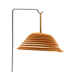 3 Spirales d'encens anti-moustique 8h citronnelle métal argenté* Clearance