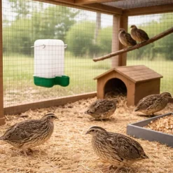 Abreuvoir de cage 1L poussins cailles ou oiseaux*Olba Best