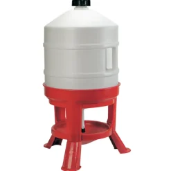 Abreuvoir fût plastique 30L avec poignée et pieds -*Novital Discount