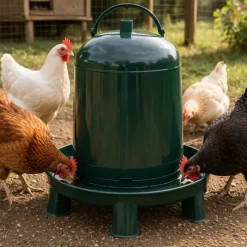 Abreuvoir gradué plastique recyclé 10 L sur pieds*GAUN New