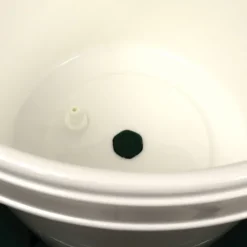 Abreuvoir seau à anse blanc et vert contenance 18 L*Olba Outlet