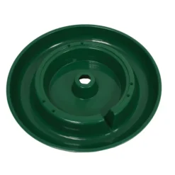 Abreuvoir seau à anse blanc et vert contenance 18 L*Olba Outlet