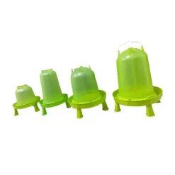 Abreuvoir sur pied avec poignée 8L pour volailles - Vert - Ø31,5 x H50 cm* Online