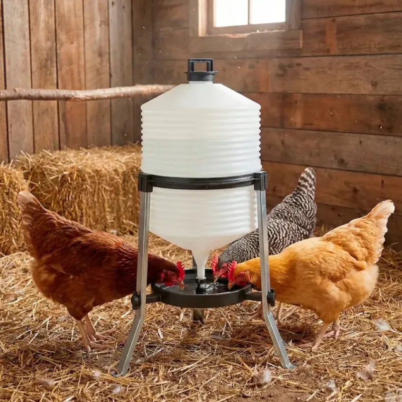 Abreuvoir volaille plastique sur pieds 30 L*River Systems Online