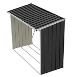 Abri Bûches Métal 2,6 Stères pour Bûches de 50 cm*