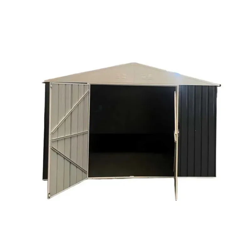 Abri de jardin Escaut en acier - 2 portes battantes 12,33m²* Discount