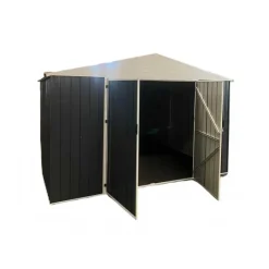 Abri de jardin Escaut en acier - 2 portes battantes 12,33m²* Discount