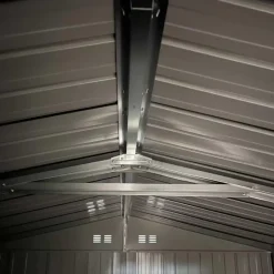 Abri de jardin Escaut en acier - 2 portes battantes 12,33m²* Discount