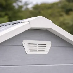 Abri de jardin Lys en plastique hauteur 222 cm - 2 portes 4,18m²* Best