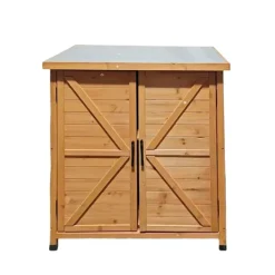 Abri de jardin Sambre en bois Hauteur 93 cm - 2 portes 0,36m²*