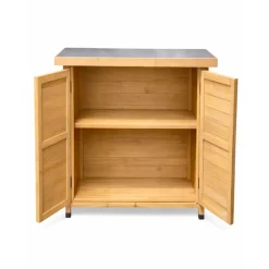 Abri de jardin Sambre en bois Hauteur 93 cm - 2 portes 0,36m²*