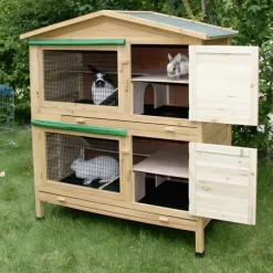 Abri pour rongeurs APPARTEMENT 2 zones 118 X 61 X 130 cm* Hot