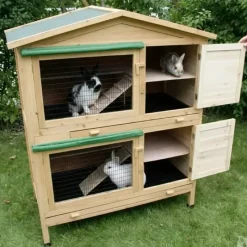 Abri pour rongeurs APPARTEMENT 2 zones 118 X 61 X 130 cm* Hot