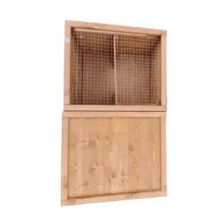 Abris poussins en bois 2 compartiments 83 x 49 x 36 cm* Hot