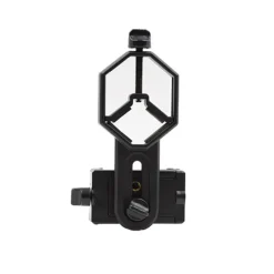 Adaptateur smartphone jumelles métal plastique PA noir 54 à 90mm* Best