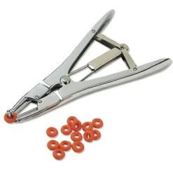 Anneaux caudéctomie ou de ligature en Gomme ovins -*Kerbl