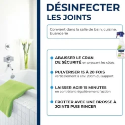 Anti-moisissures pour joints de salle de bain - 500ml*Starwax Discount