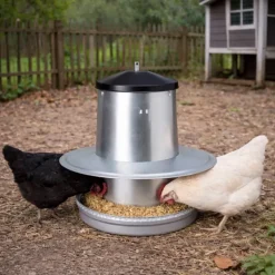 Anti-pluie pour mangeoire volaille métal galvanisé 5kg* Best