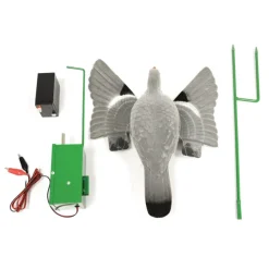 Appelant pigeon électrique à ailes battantes hauteur 82cm, longueur fil 120cm* Online