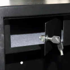 Armoire forte 5 verrous 12 armes 64kg 140x45x40cm + coffre*SightOptics Hot