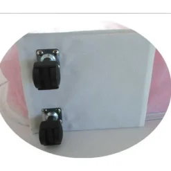 Bac à linge sur roulettes mobile pratique rangement maison* Outlet