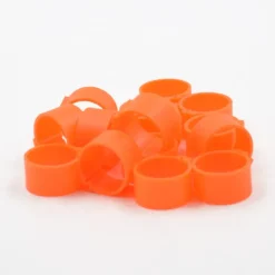Bagues à clip éco Ø25mm par 50 pièces Orange*