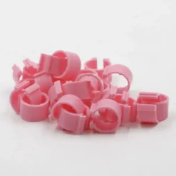 Bagues à clip éco Ø25mm par 50 pièces Rose*Olba Online