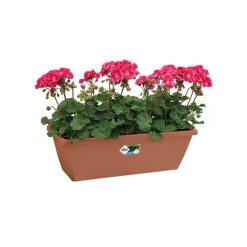 Balconnière ® 70x16cm en terre cuite - Jardinière en plastique résistante*Elho Best