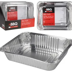 Barquette Aluminium pour Barbecue - 36x29x7,5cm* Discount