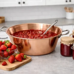 Bassine à Confiture Ø26 cm Cuivre*