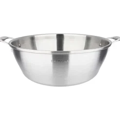 Bassine Acier Inoxydable Ø38cm Confitures Tous Feux Parois Évasées* Discount