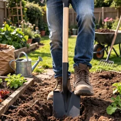 Bêche ® 115 cm - Manche en bois robuste*Progarden Best