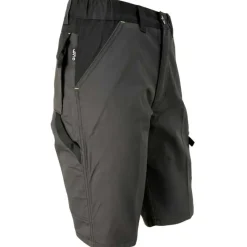 Bermuda de travail 4 poches polyester coton gris noir 38 à 52*LMA Sale