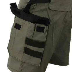 Bermuda de travail homme ULYSSE coton polyester kaki gris 38 à 50*LMA Best