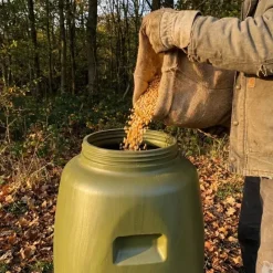 Bidon agrainage ou réserve d'eau 60 litres, diamètre 34cm hauteur 67cm*GAUN New