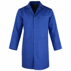 Blouse Homme Manches Longues Limeur ® en Coton Bleu - 240 g/m²*LMA Clearance