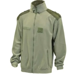 Blouson de chasse polaire commando 2 poches vert kaki TL* New