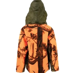 Blouson enfant Softshell Ghostcamo 3 poches polyester 6 à 16 ans*Percussion